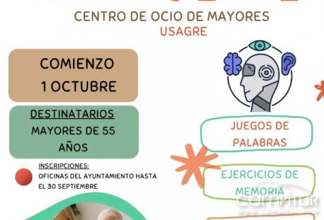 Vuelven los talleres de memoria al Centro de Ocio de Mayores de Usagre