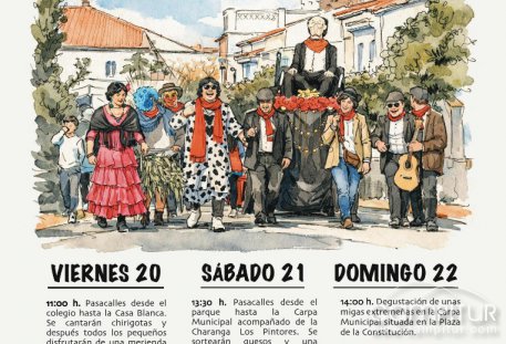Maguilla calienta motores para el “Mamarracho”: tres días de pasacalles, chirigotas, migas y concurso de disfraces